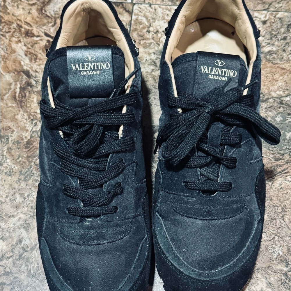 Valentino Garavani Black Sneakers for Men